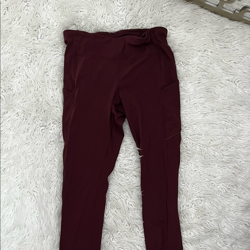 Lululemon Fast and Free high rise leggings 25"